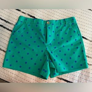 Gretchen high rise short, botanical green hotter spot. Lilly Pulitzer, nwt